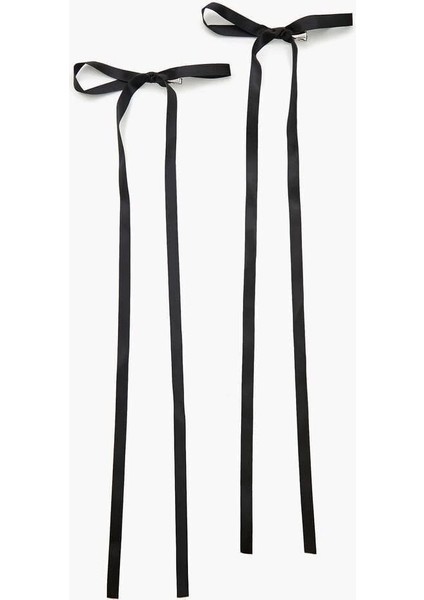 Ipobomi - Duo Black Clips 2'li Saç Tokası