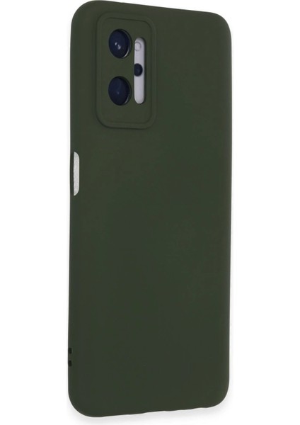 MYT09 Realme 9i 4g Kılıf Nano Içi Kadife Silikon - Koyu Yeşil fiyatları