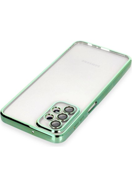 MYT09 Samsung Galaxy A23 4g Kılıf Lensli Silikon - Yeşil modelleri