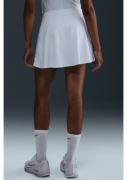 Victory Dri Fit Flouncy Tennis Skirt Kadın Volanlı Iç Cepli Taytlı Tenis Şort Etek Beyaz fiyatları
