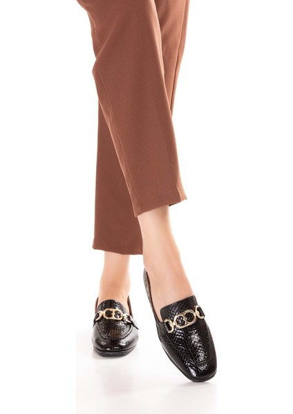 Hakiki Deri Esnek Rahat Taban Yumuşak Deri Rahat Loafer ALB.209 - Siyah Petek - 40 Siyah Petek fırsatları