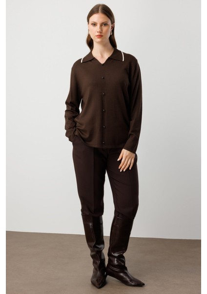 65384 Onteks Kazak Düğmeli Gömlek Yaka fırsatları