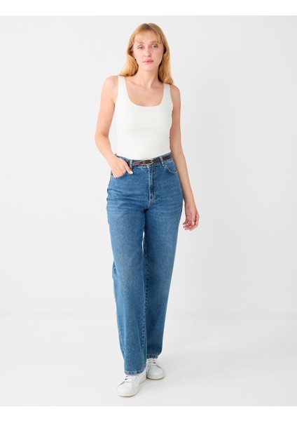 Kırık Beyaz Dar Kesim Örme U Yaka Atlet fiyatları