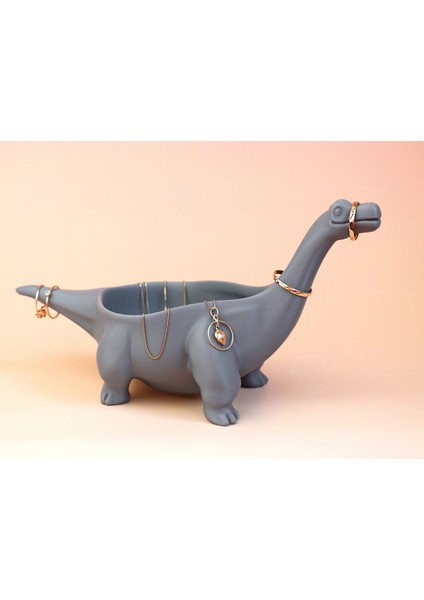 Uzun Boyunlu Dinozor Şeklinde Dekoratif Saksı – Modern Masaüstü ve Ev Dekoru fırsatları