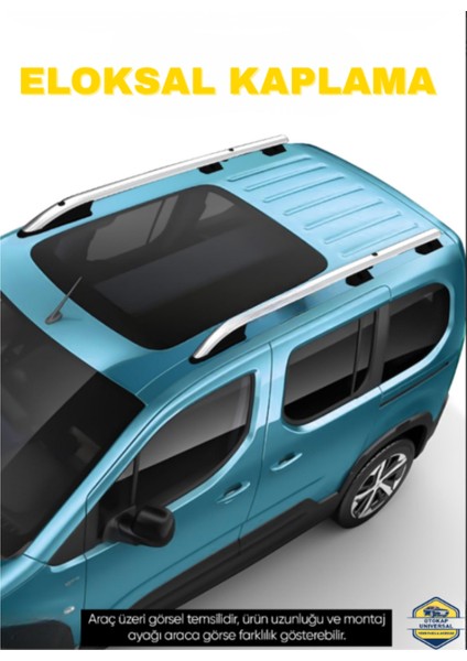 Fiat Scudo 2021-2025 Kısa Şase Aluminyum Gri Tavan Çıtası Portbagaj fiyatları