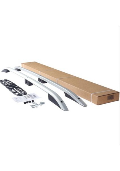 Fiat Scudo 2021-2025 Uzun Şase Aluminyum Gri Tavan Çıtası Portbagaj indirimleri