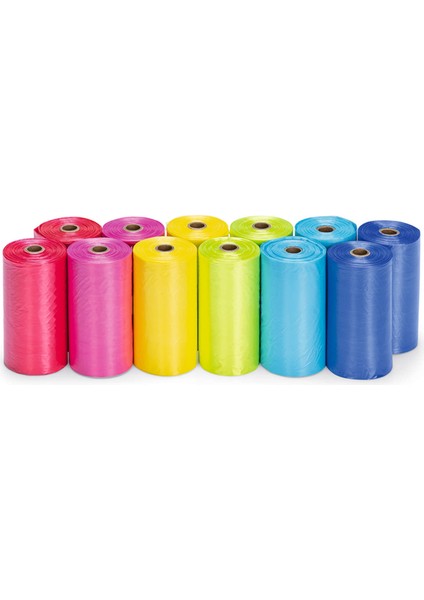Mtxdpn Beeztees Köpek Dışkı Toplama Poşeti, Çeşitli Renklerde, 12X20ADET fırsatları