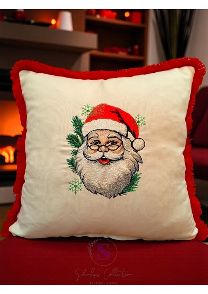 Fırfırlı, Nakışlı, Renkli Keten Yastık Kılıfı, 43X43, Dolgusuz, Şık ve Rahat fiyatları