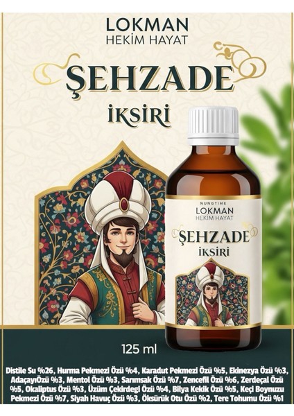 Osmanlı Geleneğinden Günümüze Şehzade Iksiri Şurubu 125 ml fırsatları