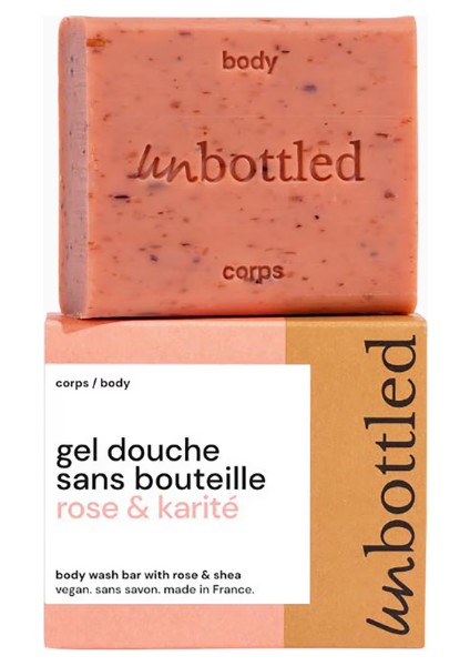 Rose & Karité Ph Nötr Şişesiz Duş Jeli Sabunu