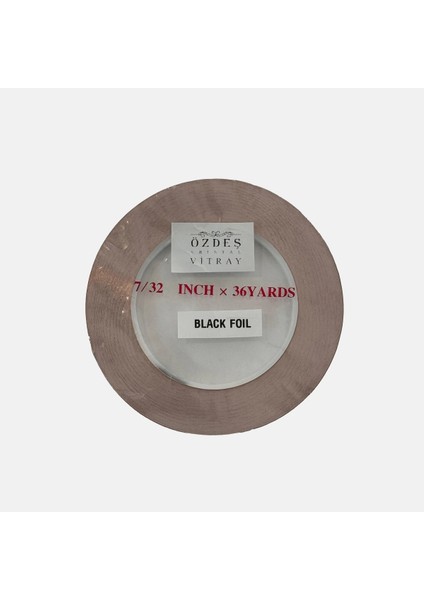 7/32 Siyah Folyo - Genişlik 5,56 mm - Uzunluk 33 mt fırsatları