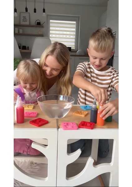 Pofudukya Oyun Seti 5 Renk Jel Şişe 6 Kalıp indirimleri