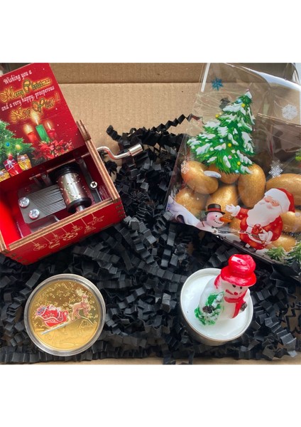 Nostaljik Müzik Kutusu, Yılbaşı Hediye Paketi ve Kutusu, Noel Hatırası