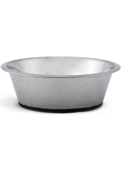 Mtxdpn Beeztees Köpek Mama Su Kabı, Kaymaz Tabanlı, Paslanmaz Çelik, 25CM, 2,7l