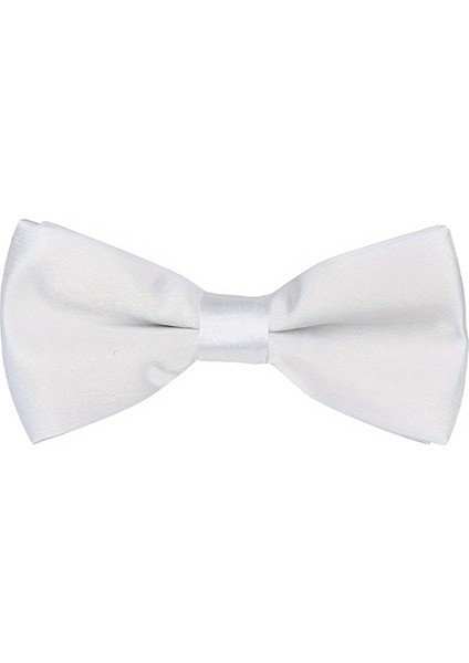 Beyaz Ayarlanabilir Saten Bebek ve Çocuk Papyonu modelleri