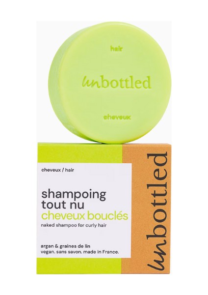 Shampoo Tout Nu Kıvırcık Saçlar Için Katı Şampuan