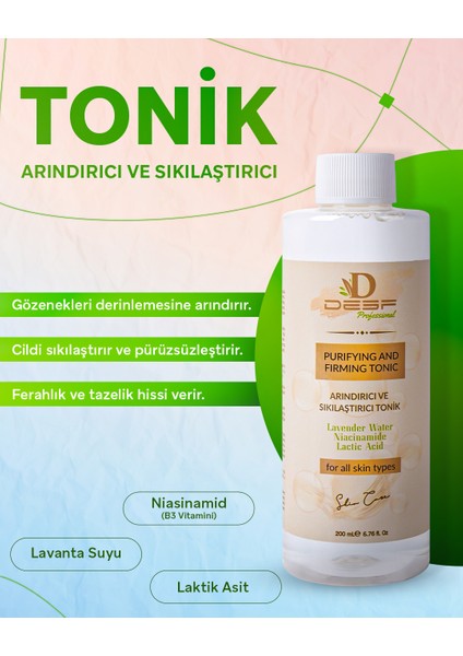 Arındırıcı ve Sıkılaştırıcı Tonik