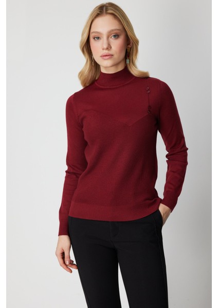 65348 Onteks Kazak Dikiş Detaylı Tek Tarafı Düğmeli modelleri