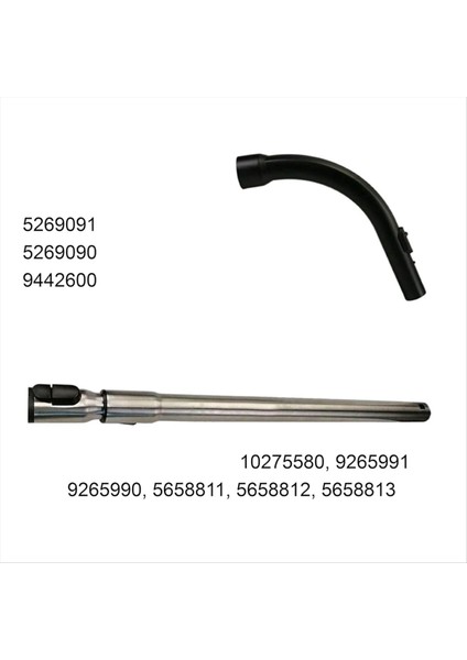 Miele Elektrikli Süpürge Için Kilitli Teleskopik Boru + Sap (Yurt Dışından) fiyatları