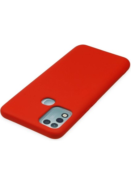 MYT09 Infinix Hot 10 Play Kılıf Nano Içi Kadife Silikon - Kırmızı indirimleri