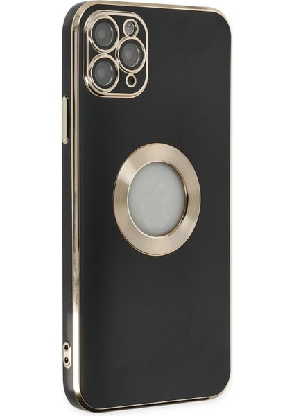 MYT09 iPhone 11 Pro Max Kılıf Store Silikon - Siyah