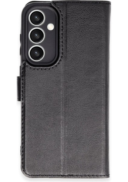 MYT09 Samsung Galaxy S23 Fe Kılıf Trend S Plus Kapaklı Kılıf - Siyah