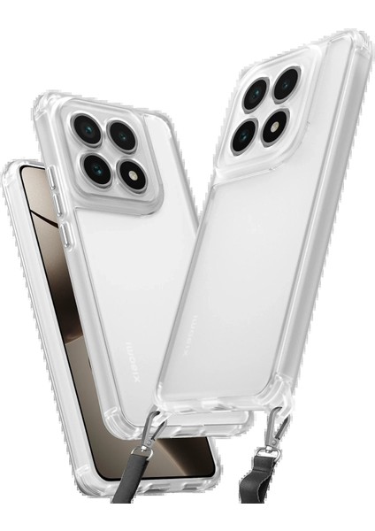 MYT09 Xiaomi Mi 14T Kılıf Penta Silikon Kılıf - Şeffaf