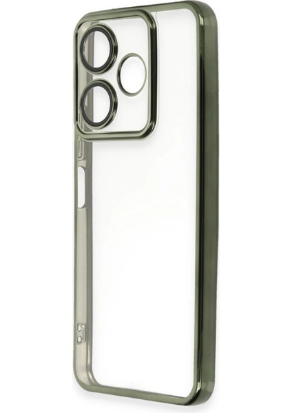 MYT09 Xiaomi Redmi 13 4g Kılıf Lensli Silikon - Yeşil fiyatları