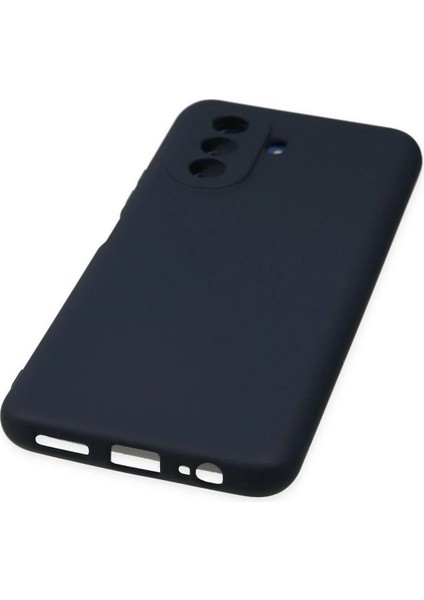 MYT09 Huawei Nova Y70 Kılıf Nano Içi Kadife Silikon - Lacivert fırsatları