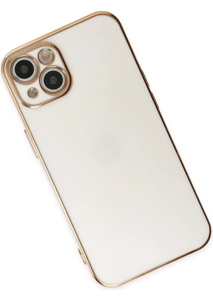 MYT09 iPhone 14 Kılıf Volet Silikon - Beyaz modelleri