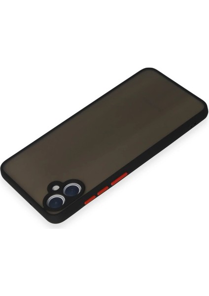 MYT09 Samsung Galaxy A05 Kılıf Montreal Silikon Kapak - Siyah modelleri