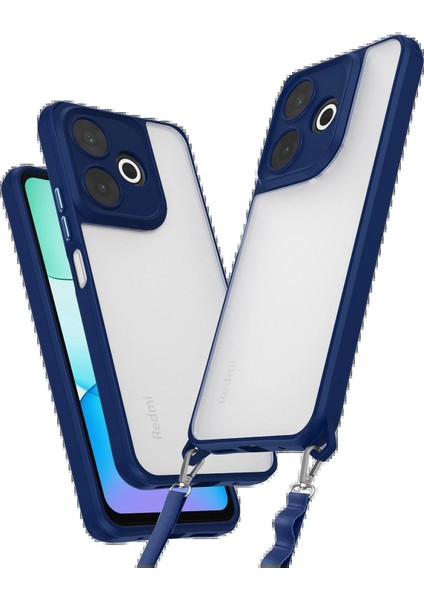 MYT09 Xiaomi Redmi 13 4g Kılıf Penta Silikon Kılıf - Lacivert