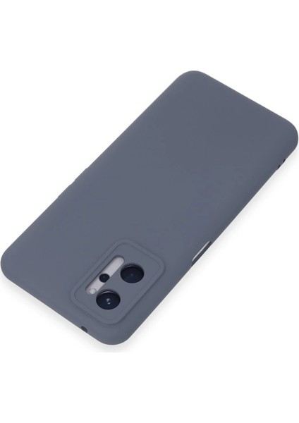 MYT09 Realme 9i 4g Kılıf Nano Içi Kadife Silikon - Gri modelleri