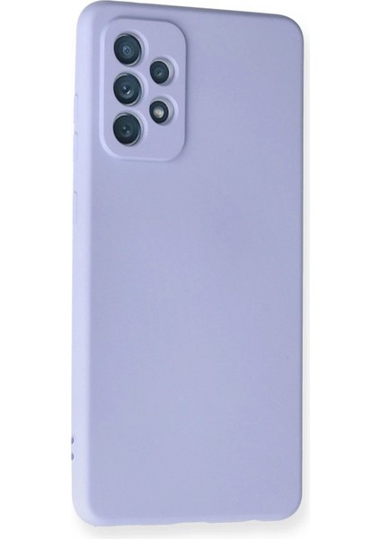 MYT09 Samsung Galaxy A72 Kılıf Nano Içi Kadife Silikon - Lila fiyatları
