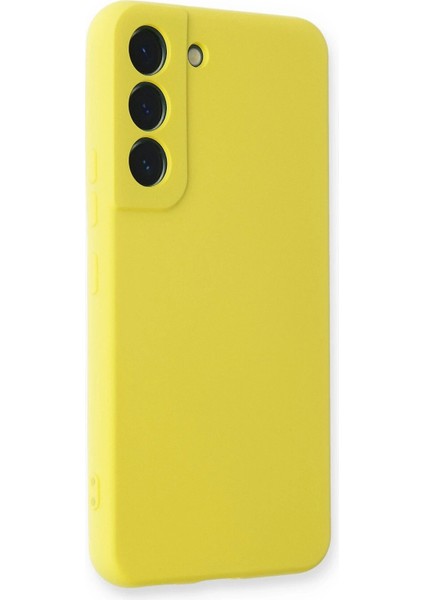 MYT09 Samsung Galaxy S23 Plus Kılıf Nano Içi Kadife Silikon - Sarı fiyatları