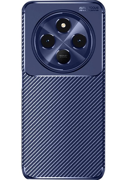 MYT09 Xiaomi Redmi 14C Kılıf Auto Focus Karbon Kapak - Lacivert