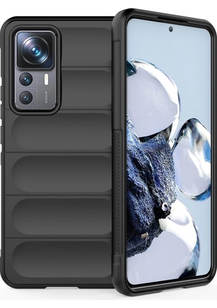 MYT09 Xiaomi Mi 12T Pro Kılıf Optimum Silikon - Siyah