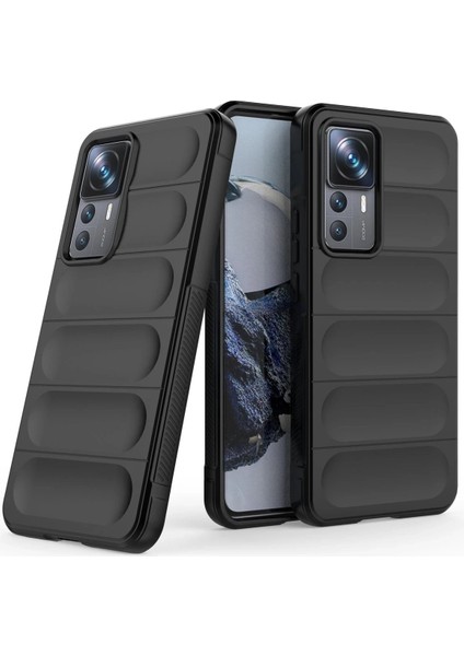 MYT09 Xiaomi Mi 12T Pro Kılıf Optimum Silikon - Siyah fiyatları