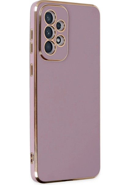 MYT09 Samsung Galaxy A73 5g Kılıf Volet Silikon - Mor modelleri