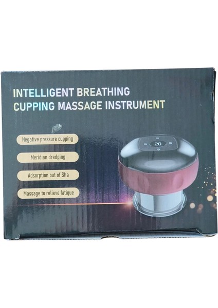 Vakumlu Hacamat Kupası, Şarjlı Kupa Çekme Hacamat LED Işıklı Masaj ve Selülit Kupası