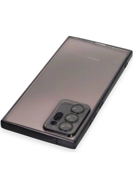 MYT09 Samsung Galaxy Note 20 Ultra Kılıf Lensli Silikon - Siyah modelleri