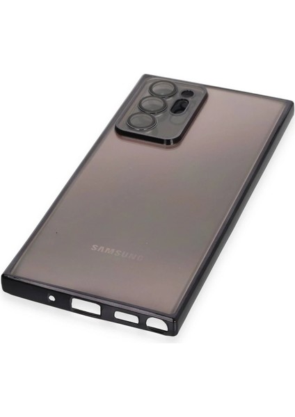 MYT09 Samsung Galaxy Note 20 Ultra Kılıf Lensli Silikon - Siyah fırsatları