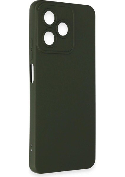 MYT09 Realme C53 Kılıf Nano Içi Kadife Silikon - Koyu Yeşil fiyatları