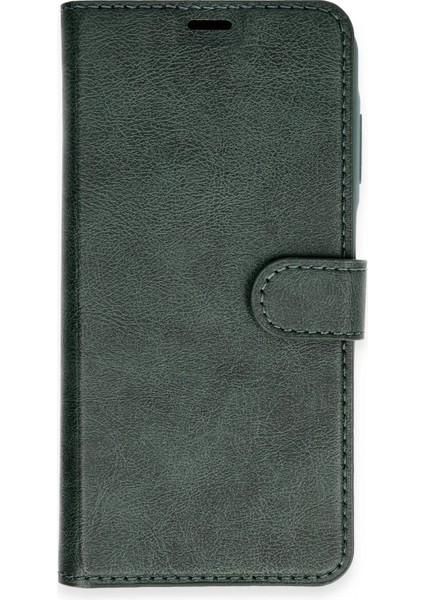 MYT09 Samsung Galaxy A35 5g Kılıf Trend S Plus Kapaklı Kılıf - Yeşil fiyatları