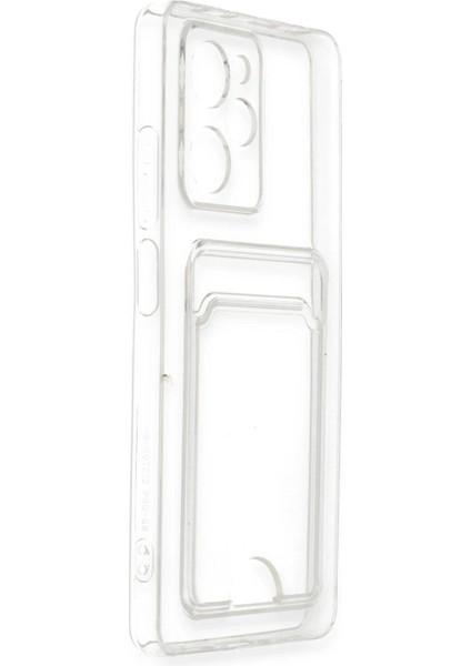 MYT09 Xiaomi Poco X5 Pro 5g Kılıf Kart Şeffaf Silikon - Şeffaf modelleri