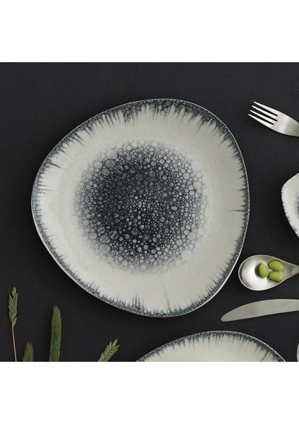 Antares 30 Cm Pera Bone Düz Tabak