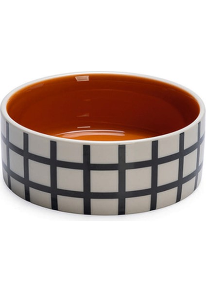 Mtxdpn Beeztees Köpek Mama Su Kabı, Seramik, Kiremit Beyaz, 13,5cm, 500ML
