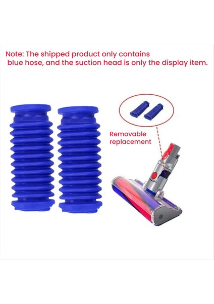 Dyson V8/V10 Slim V12 V15 Için 2 Adet Elektrikli Süpürge Hortumu (Yurt Dışından) modelleri