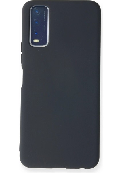 MYT09 Vivo Y11S Kılıf Nano Içi Kadife Silikon - Lacivert