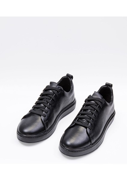 Atlas Bağcıklı %100 Hakiki Deri Erkek Sneaker Ayakkabı